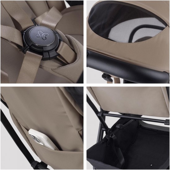 Silver Cross Nia Stroller, Champagne