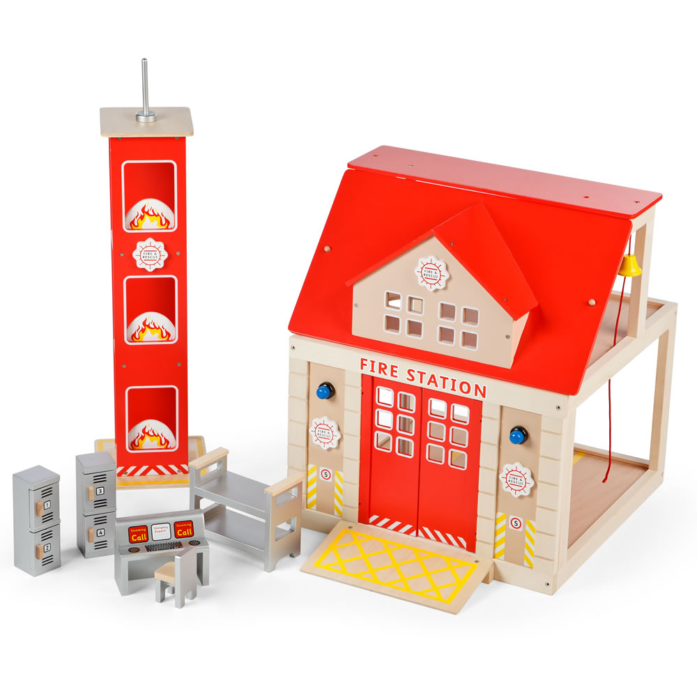Tidlo Fire Station Set - T-0116