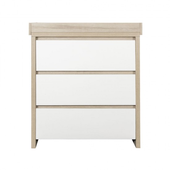 Tutti Bambini Modena 2 Piece Room Set, White & Oak