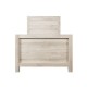 Tutti Bambini Modena Cot Bed, White & Oak