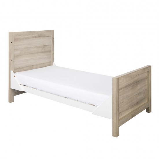 Tutti Bambini Modena Cot Bed, White & Oak