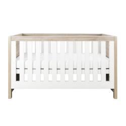 Tutti Bambini Modena Cot Bed, White & Oak