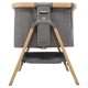 Tutti Bambini CoZee Bedside Crib, Oak & Charcoal