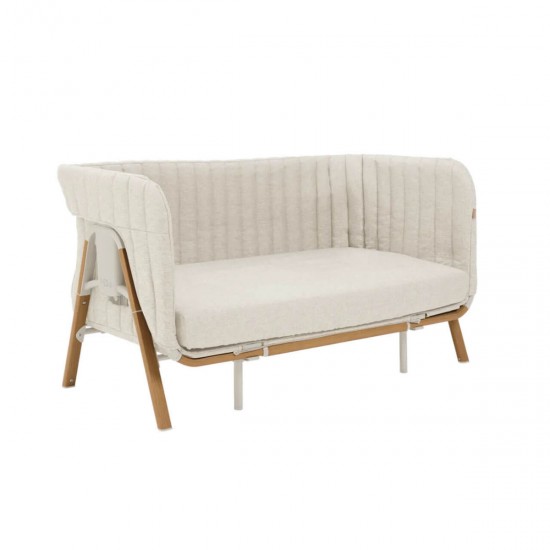 Tutti Bambini Cozee XL Junior Bed & Sofa Expansion Pack, Scandinavian Walnut & Ecru Tutti Bambini Cozee XL Junior Bed & Sofa Expansion Pack, Scandinavian Walnut & Ecru