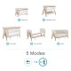 Tutti Bambini Cozee XL Junior Bed & Sofa Expansion Pack, Scandinavian Walnut & Ecru Tutti Bambini Cozee XL Junior Bed & Sofa Expansion Pack, Scandinavian Walnut & Ecru