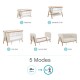 Tutti Bambini Cozee XL Junior Bed & Sofa Expansion Pack, Scandinavian Walnut & Ecru