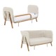 Tutti Bambini Cozee XL Junior Bed & Sofa Expansion Pack, Scandinavian Walnut & Ecru Tutti Bambini Cozee XL Junior Bed & Sofa Expansion Pack, Scandinavian Walnut & Ecru