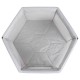 Tutti Bambini Hexa, Hexagonal Portable Folding Playpen - Grey