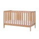 Tutti Bambini Malmo Cot Bed with Cot Top Changer & Mattress, Oak