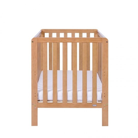 Tutti Bambini Malmo Cot Bed with Cot Top Changer & Mattress, Oak