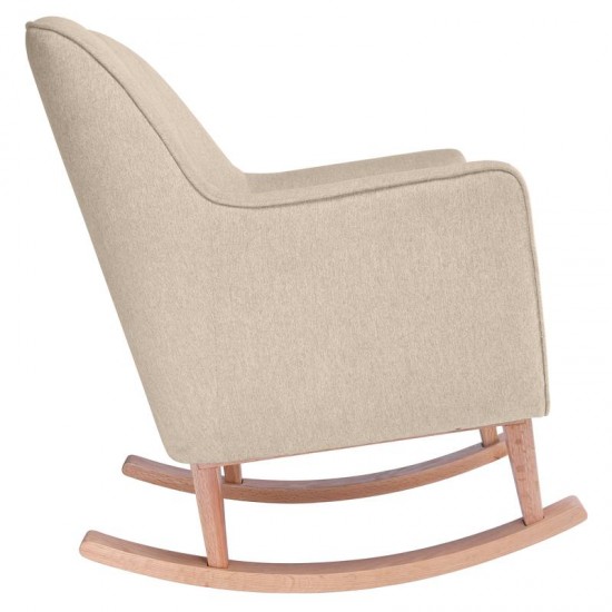 Tutti Bambini Noah Rocking Chair, Stone (New Style)