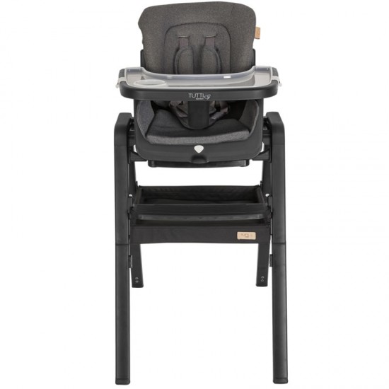 Tutti Bambini Nova Birth to 12 Years Complete Highchair Package, Black