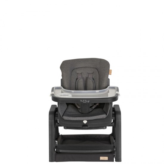 Tutti Bambini Nova Birth to 12 Years Complete Highchair Package, Black