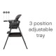Tutti Bambini Nova Birth to 12 Years Complete Highchair Package, Black
