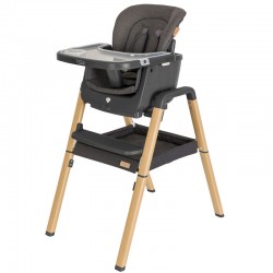 Tutti Bambini Nova Evolutionary Highchair, Grey/Oak