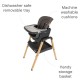 Tutti Bambini Nova Birth to 12 Years Complete Highchair Package, Grey/Oak