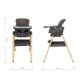 Tutti Bambini Nova Evolutionary Highchair, Grey/Oak