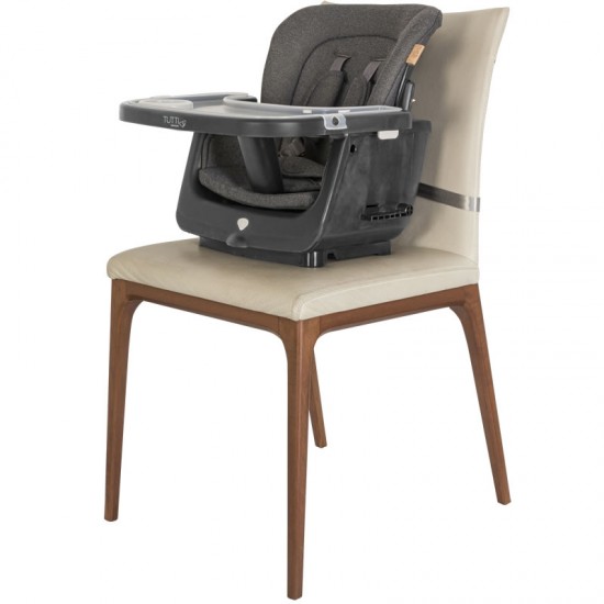 Tutti Bambini Nova Birth to 12 Years Complete Highchair Package, Grey/Oak