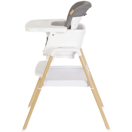 Tutti Bambini Nova Evolutionary Highchair, White/Oak