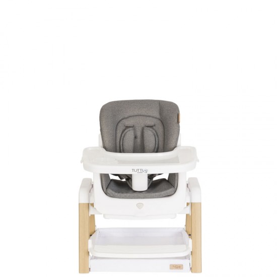 Tutti Bambini Nova Evolutionary Highchair, White/Oak