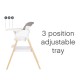 Tutti Bambini Nova Evolutionary Highchair, White/Oak