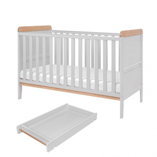 Tutti Bambini Rio 2 Piece Room Set, Dove Grey & Oak