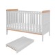 Tutti Bambini Rio 3 Piece Room Set, Dove Grey & Oak