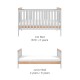 Tutti Bambini Rio 2 Piece Room Set, Dove Grey & Oak