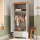 Tutti Bambini Rio 3 Piece Room Set, Dove Grey & Oak