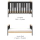 Tutti Bambini Rio 3 Piece Room Set, Slate Grey & Oak