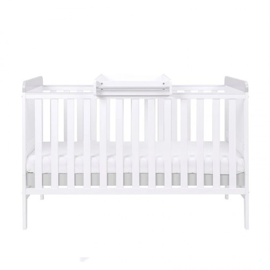 Tutti Bambini Rio 3 Piece Room Set, White & Dove Grey