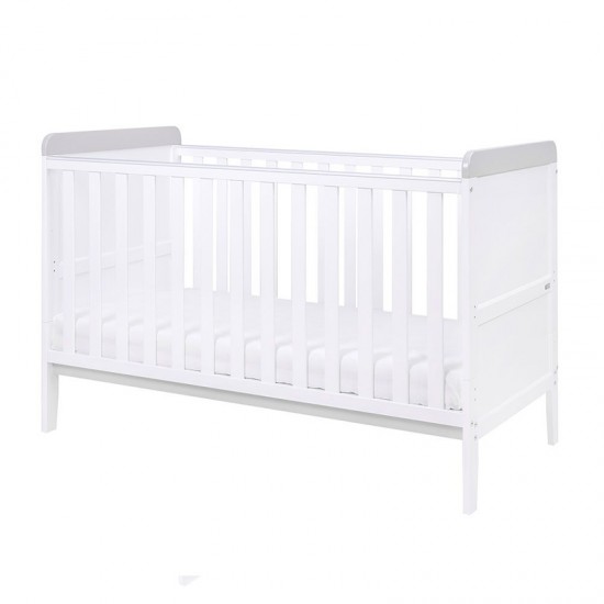 Tutti Bambini Rio 3 Piece Room Set, White & Dove Grey