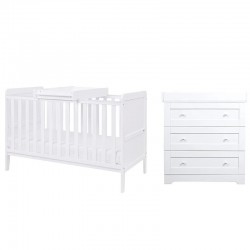 Tutti Bambini Rio 2 Piece Room Set, White