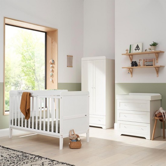 Tutti Bambini Rio 3 Piece Room Set, White