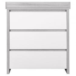 Tutti Bambini Modena Chest Changer, Grey Ash / White