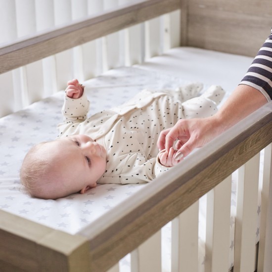 Tutti Bambini Modena Cot Bed, White & Oak