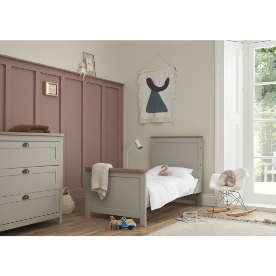 Tutti Bambini Verona 3 Piece Room Set, Dove Grey/Oak