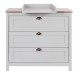 Tutti Bambini Verona 2 Piece Room Set, Dove Grey/Oak