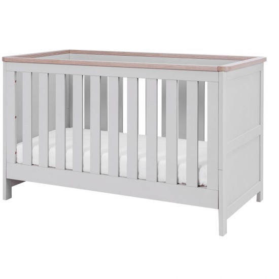 Tutti Bambini Verona 3 Piece Room Set, Dove Grey/Oak