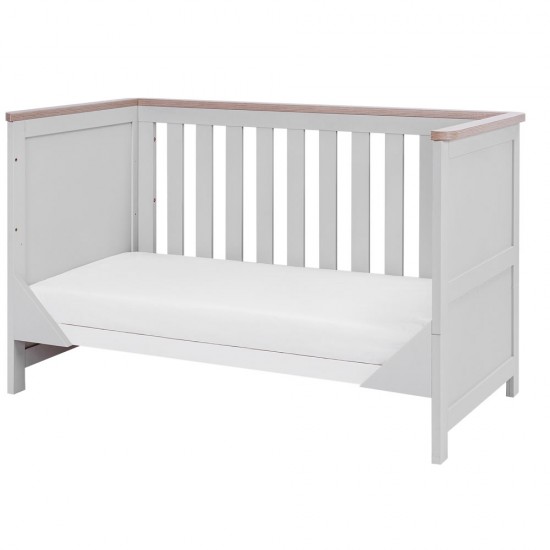 Tutti Bambini Verona 2 Piece Room Set, Dove Grey/Oak