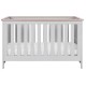 Tutti Bambini Verona Cot Bed, Dove Grey/Oak