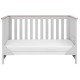 Tutti Bambini Verona Cot Bed, Dove Grey/Oak