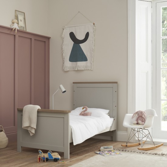 Tutti Bambini Verona 2 Piece Room Set, Dove Grey/Oak