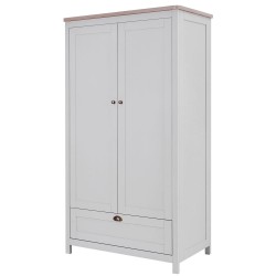 Tutti Bambini Verona Wardrobe, Dove Grey/Oak