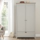 Tutti Bambini Verona Wardrobe, Dove Grey/Oak