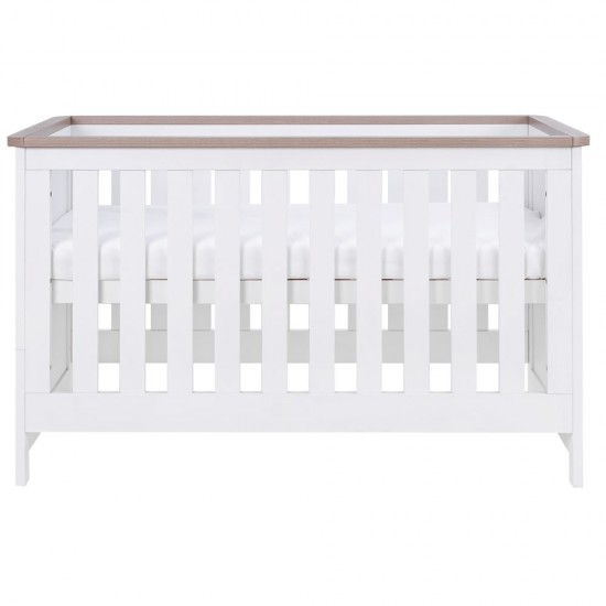 Tutti Bambini Verona Cot Bed, White/Oak