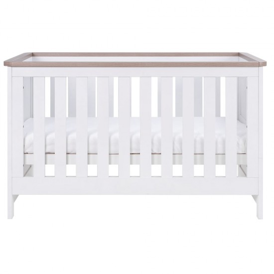 Tutti Bambini Verona 3 Piece Room Set, White/Oak