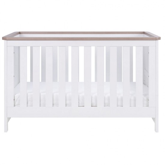 Tutti Bambini Verona 2 Piece Room Set, White/Oak