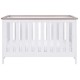 Tutti Bambini Verona Cot Bed, White/Oak