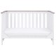 Tutti Bambini Verona Cot Bed, White/Oak